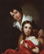 Rembrandt Peale Michael Angelo and Emma Clara Peale USA oil painting reproduction
